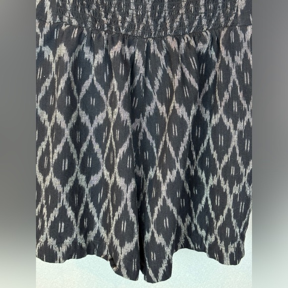 Anthropologie Staring at Stars Black Strapless Romper- Sz Small - Picture 9 of 11